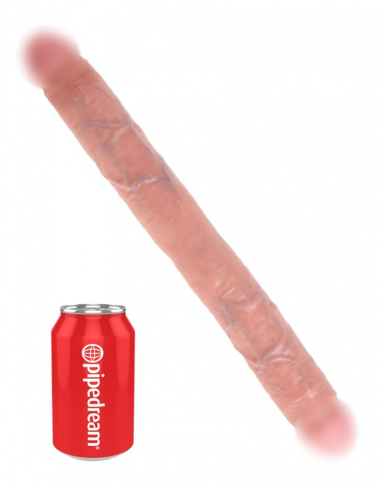 Фаллоимитатор двухголовый &quot;King Cock 16&quot; реалистичный 